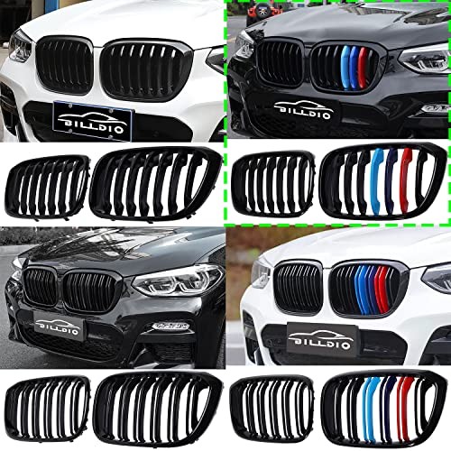 G01 G02 Color Grille，Front Kidney 2018-2021 X3 G01 X4 G02 Single Slat & M Color