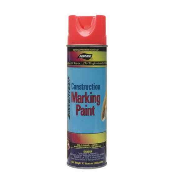 Aervoe 246 Fl. Red Construction Marking Paint