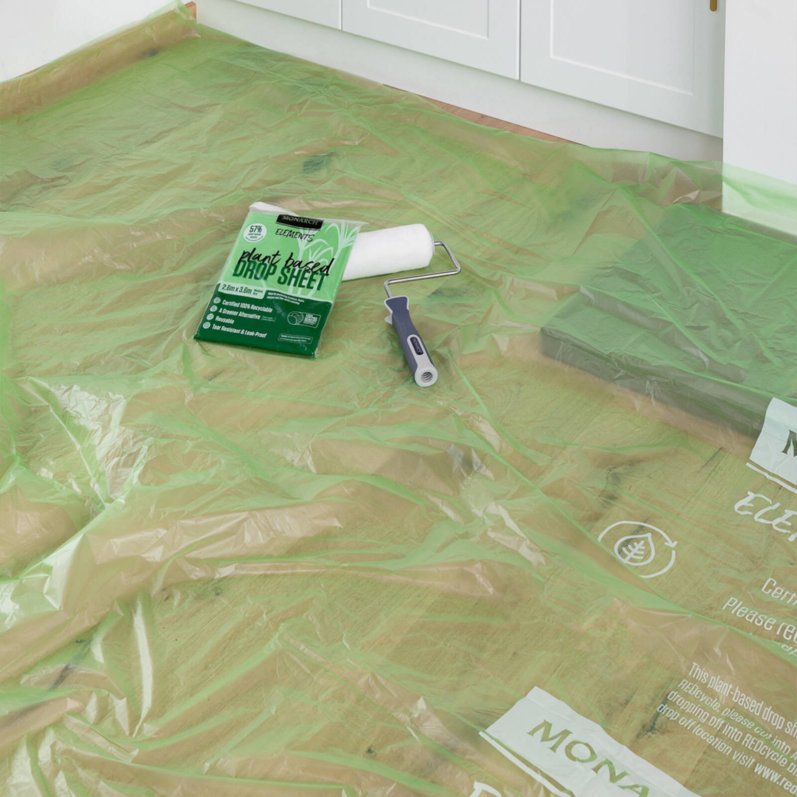Monarch Elements 2.6 x 3.6m Plant Based Drop Sheet