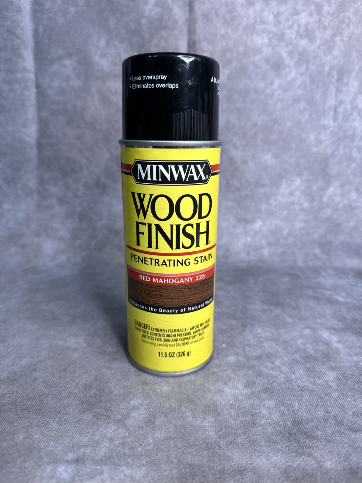 Minwax Wood Finish Aerosol Penetrating Stain Spray Red Mahogany 225 11.5 Oz Can