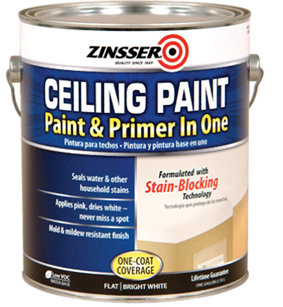 Zinsser 260967 Zinsser Ceiling Paint & Primer in One 1 GALLON Bright White