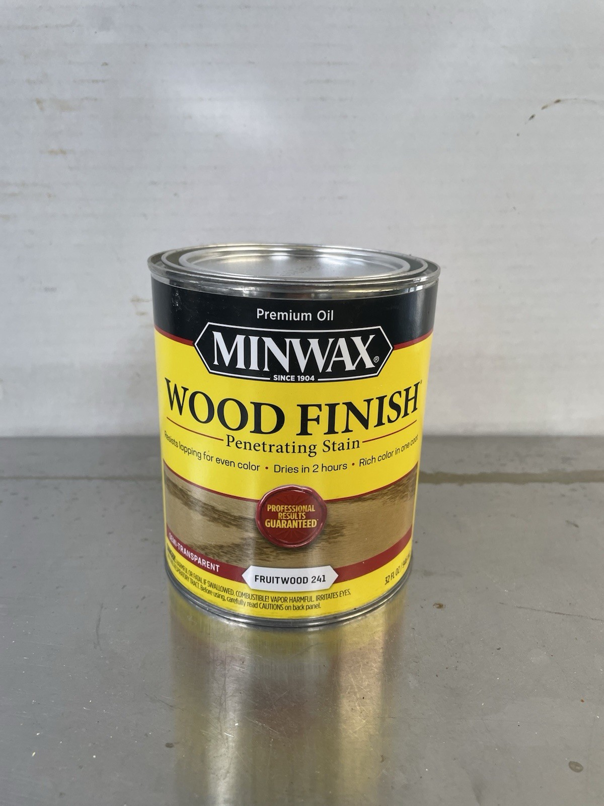 Minwax Wood Finishing Penetrating Stain, Fruitwood 241, 1 Quart, New Sealed