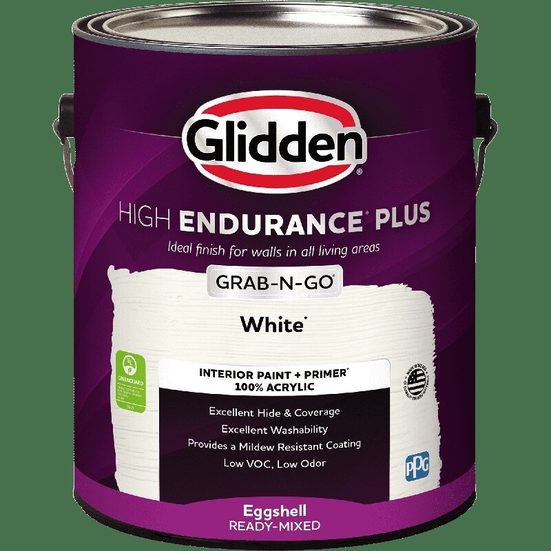 Interior Paint Primer Low Odor Washable Acrylic Mildew Resistant 1 Gallon New