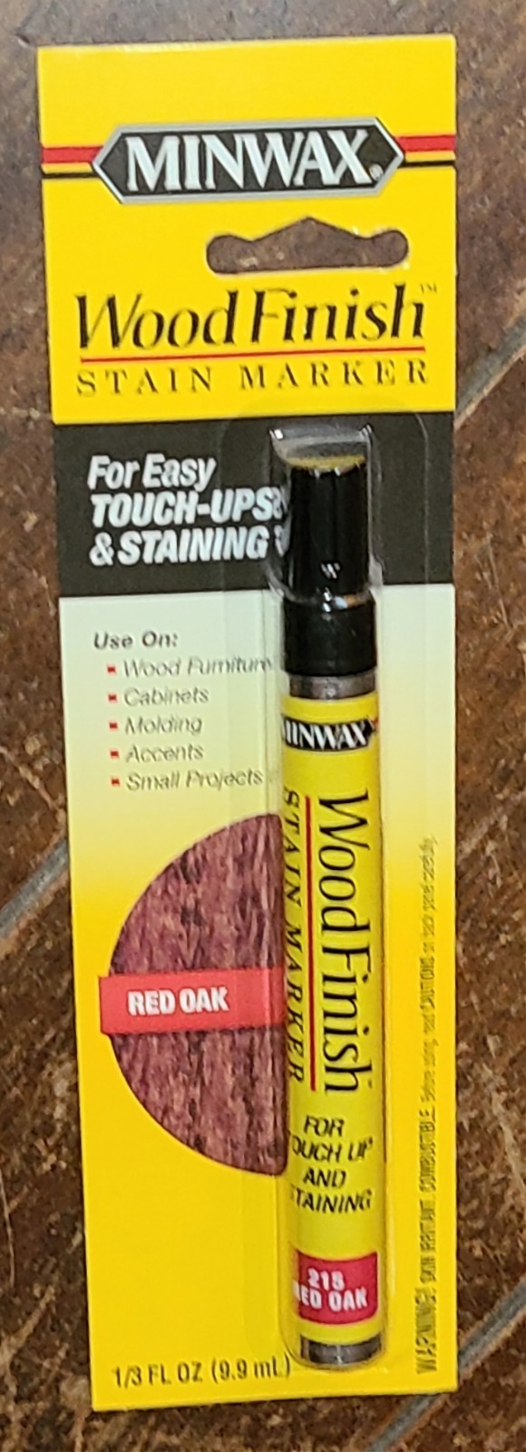Minwax Wood Finish Stain Marker ☆215 RED OAK☆ Touch Ups & Staining (1/3 fl. oz.)