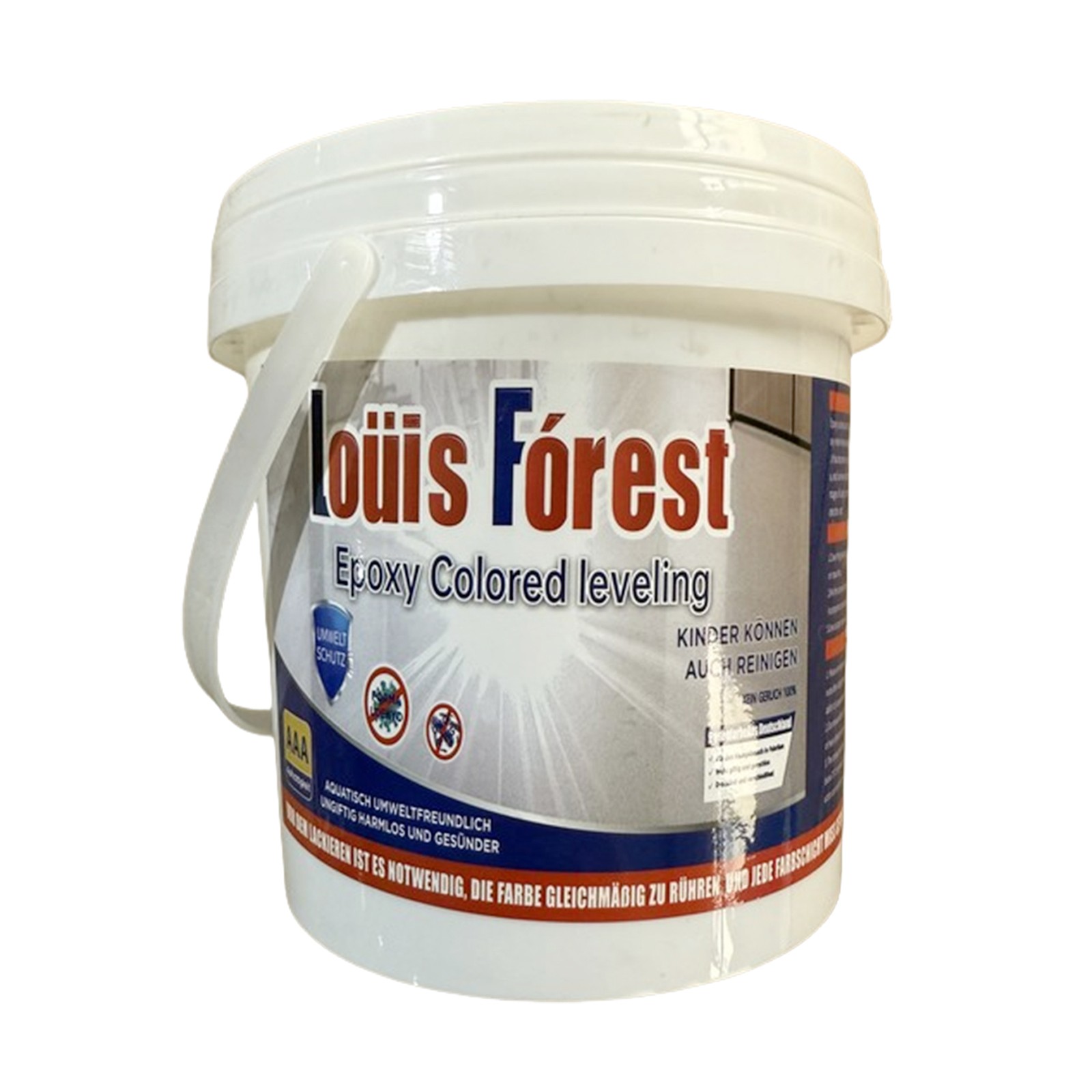 High-Gloss Marble Effect Epoxy Floor Coating, Epoxy Floor Paint ~