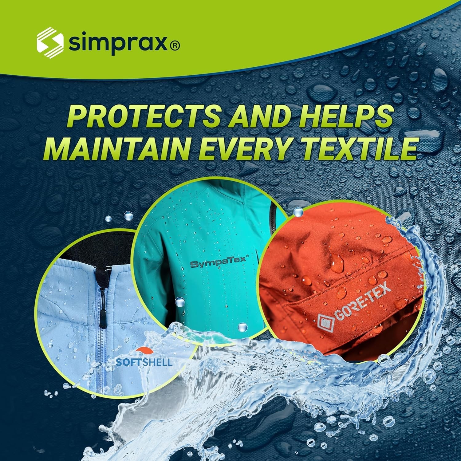 Textile Waterproof Spray Eco-Friendly & Skin-Safe | Water-Based Waterproofing…