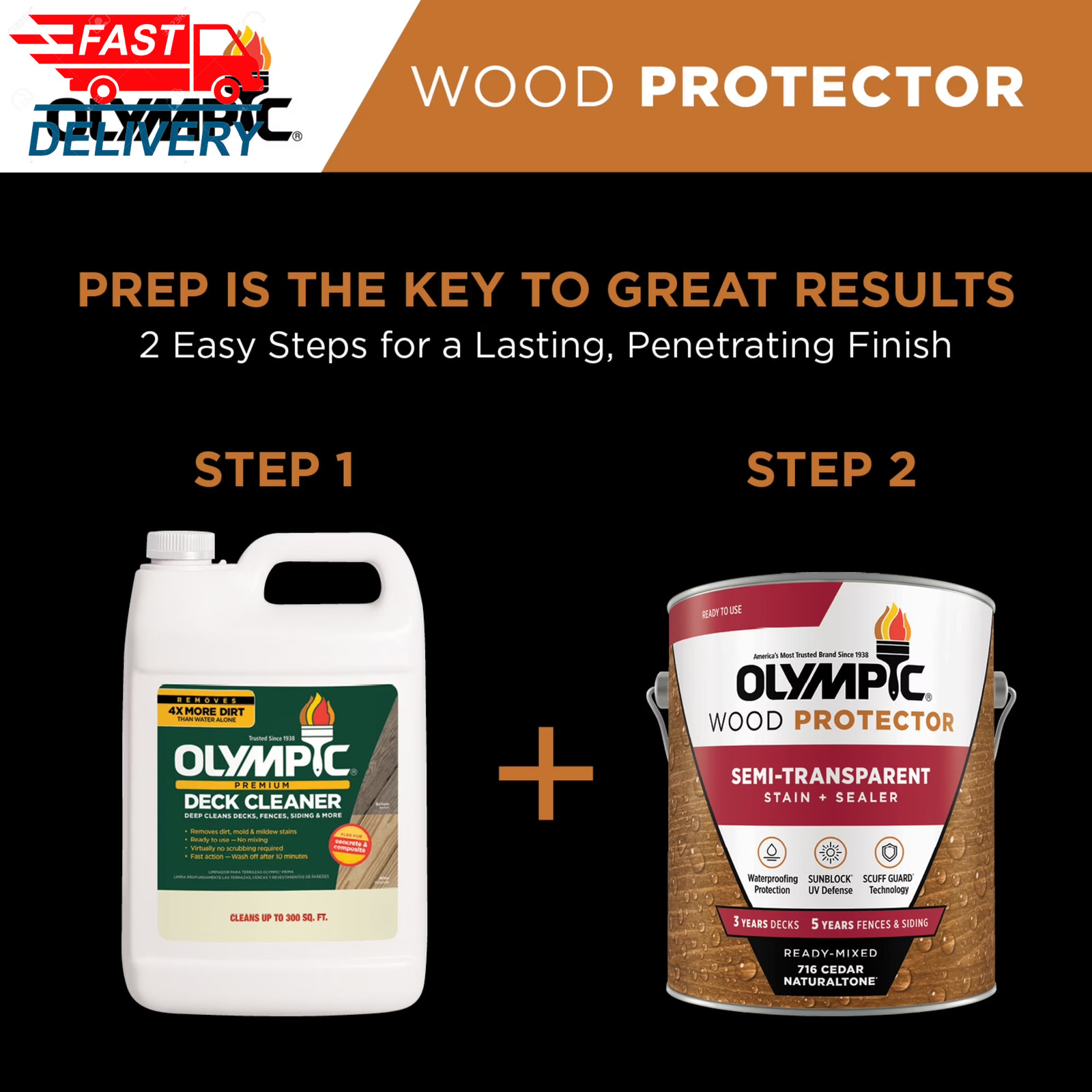 Wood Protector Cedar Semi-Transparent Exterior Wood Stain, 1 Gallon ✅ 👈