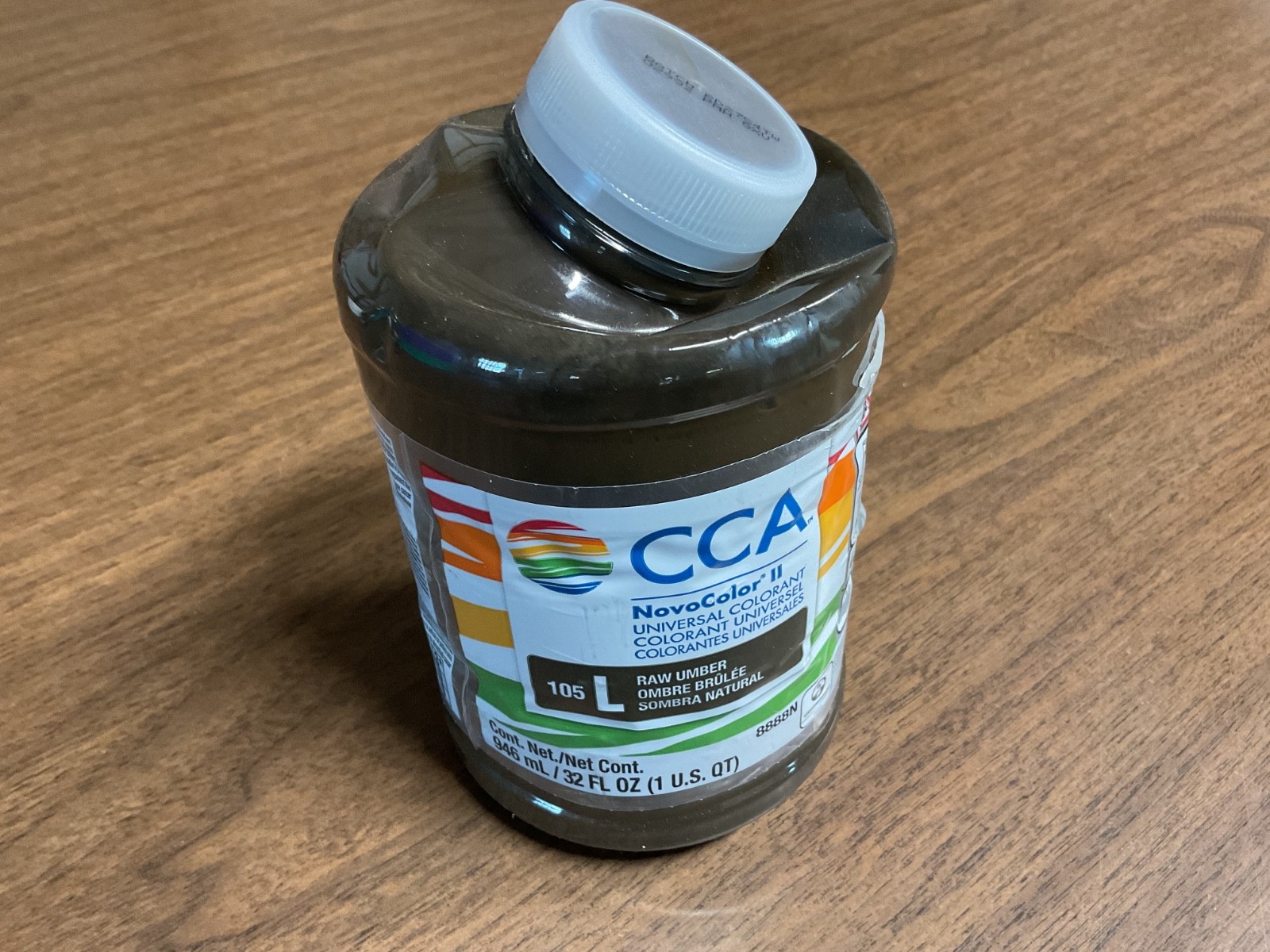 Valspar CCA NovoColor II Universal Colorant 105 L Raw Umber 8888N 1 Qt