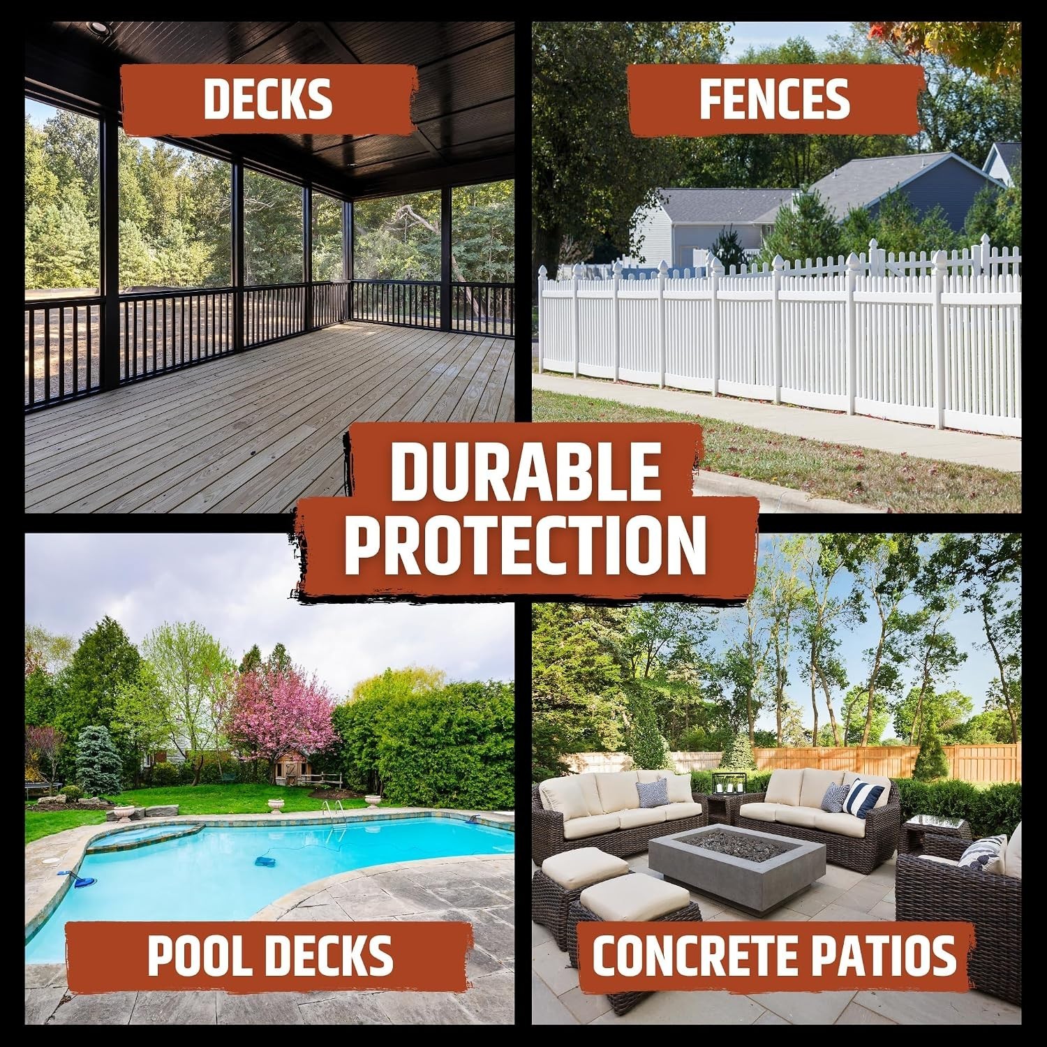Cool Foot Deck Paint – Reduces Surface Temperatures, Durable