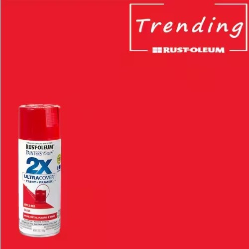 12 Oz. Gloss Apple Red General Purpose Spray Paint