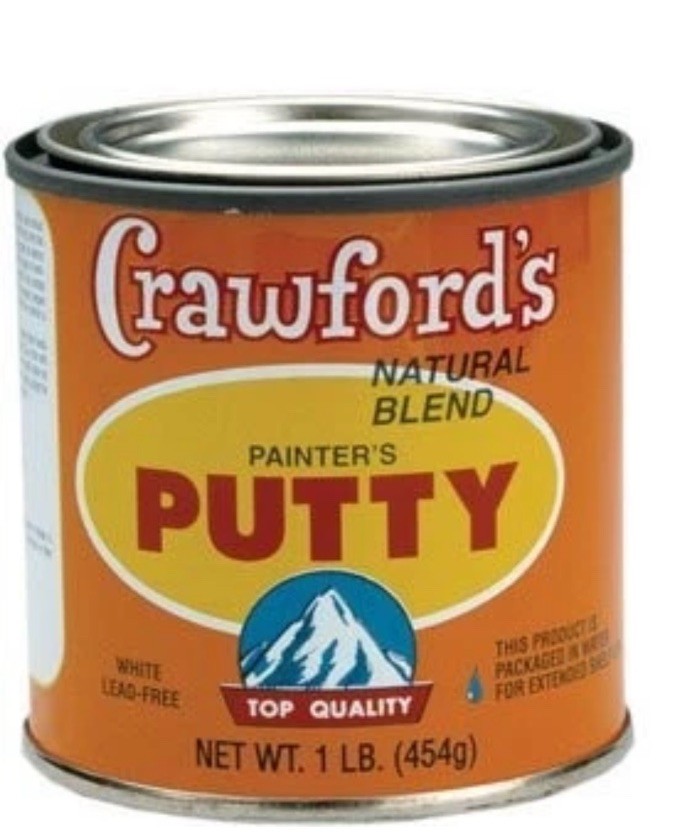 INC. 31616 Natural Blend Painters Putty, 1/2 Pint