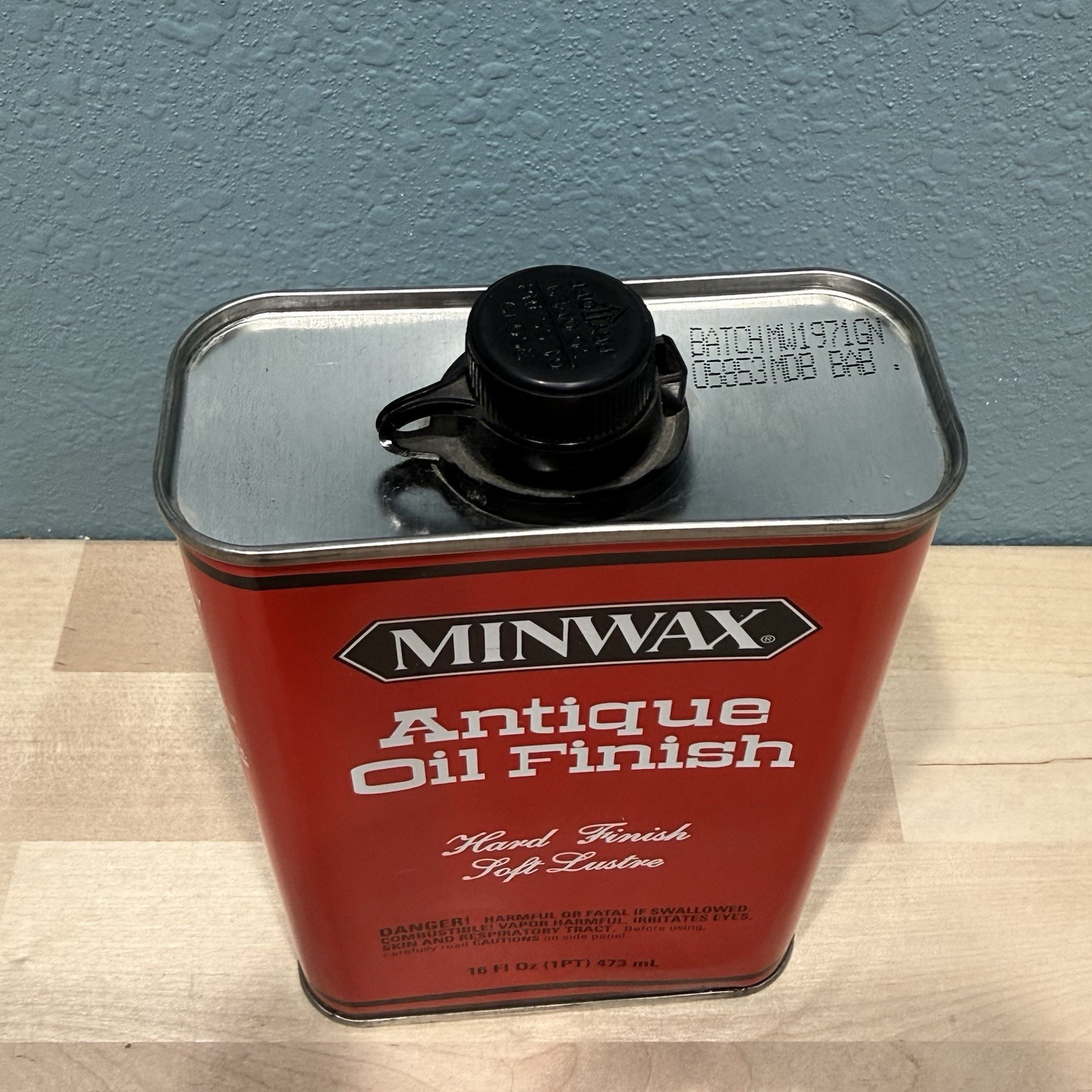 Minwax Antique Oil Finish Hard Finish Soft Lustre Wood 16 oz Discontinued NEW