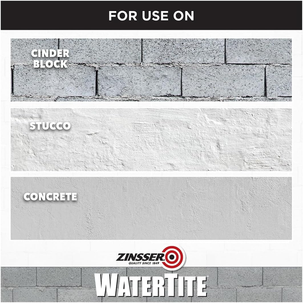 Watertite Waterproofing Paint, 5 Gallon – White General Purpose Solution