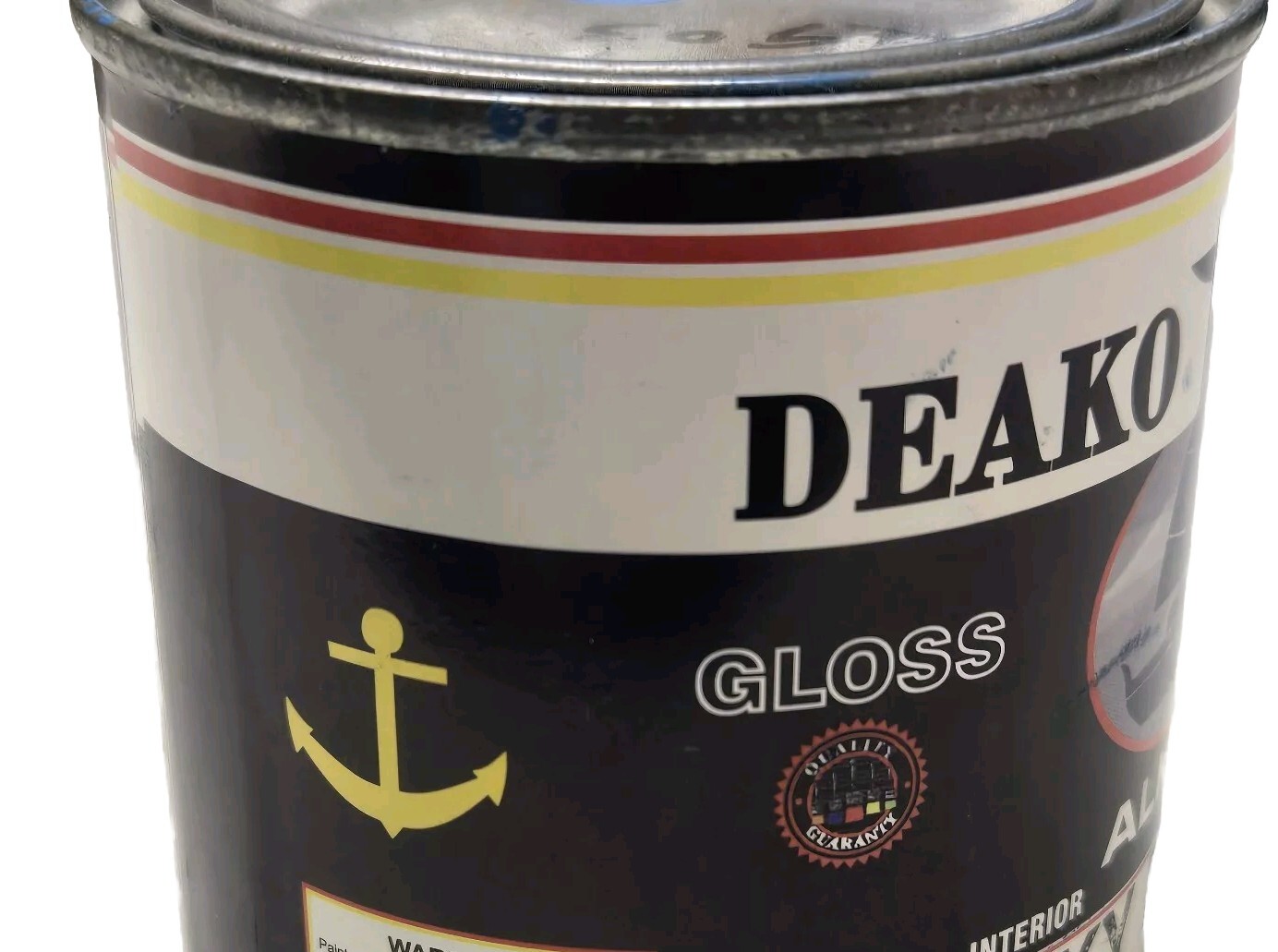 Marine Boat Enamel Quick Dry Paint Gloss Green 8-Ounce 1/2 Pint Oil Base.