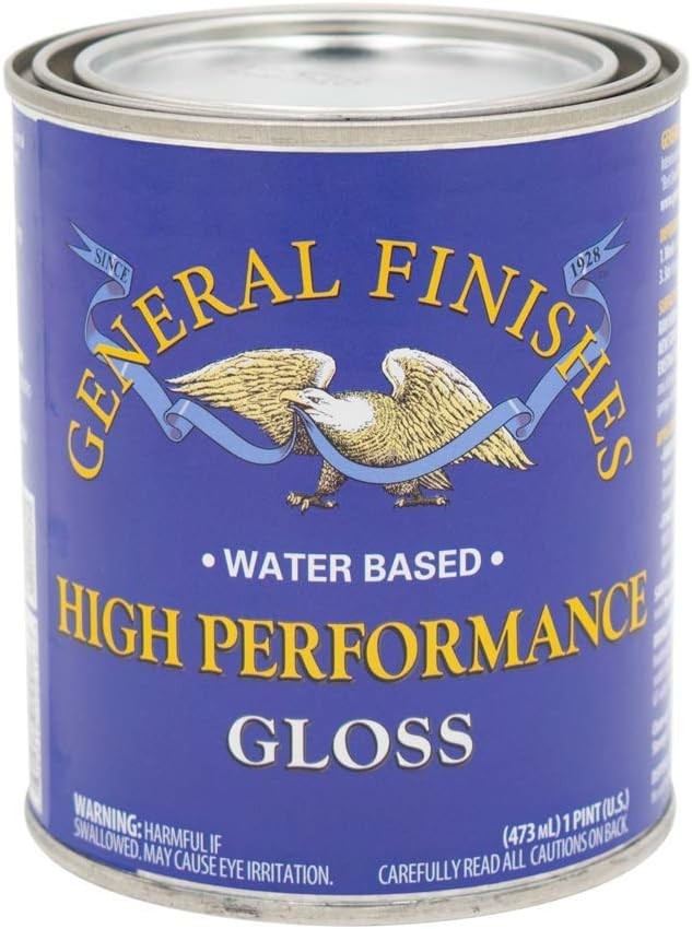 High Performance Water Based Topcoat 1 Pint Gloss