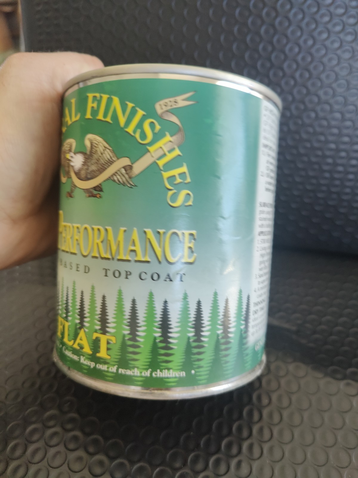 New HP Polyurethane WB Flat Finish Quart $