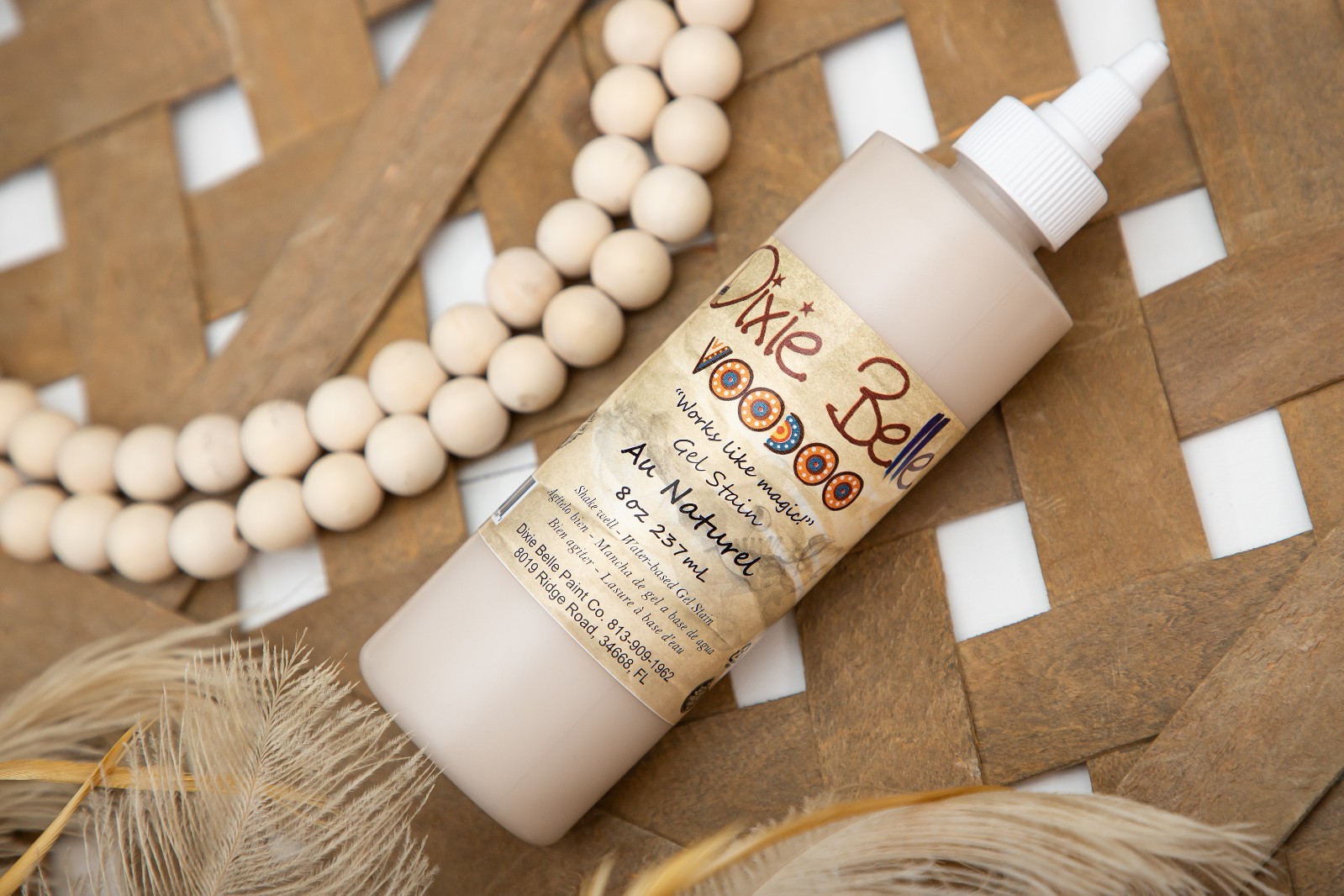 Dixie Belle Voodoo Water Based Gel Wood Stain NEW -FREE SHIPPING