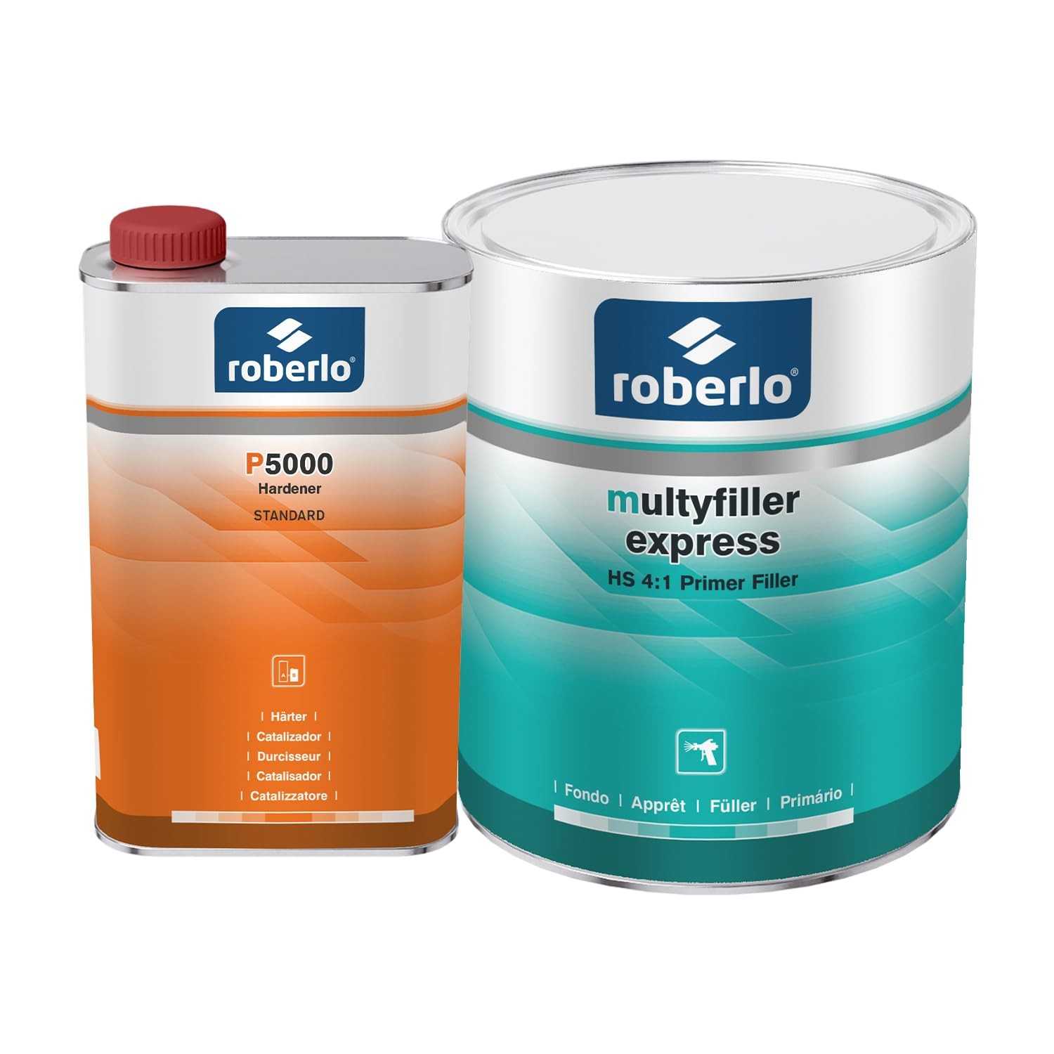 Roberlo Multyfiller Express Premiumr Filler Fast-Drying Car Repair Solution For