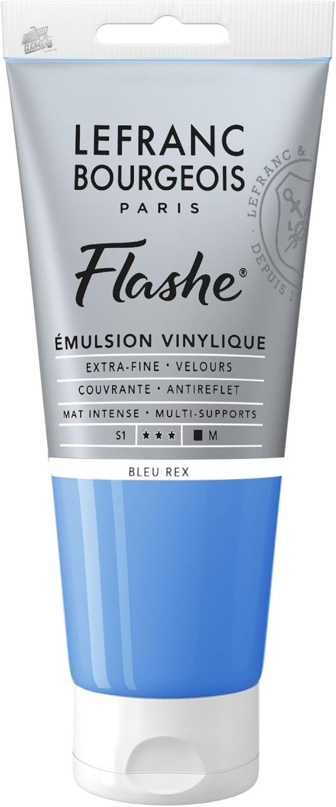 Vinyl Color Flashe Lefranc Bourgeois 80ml Royal Blue Acrylic Extra Fine