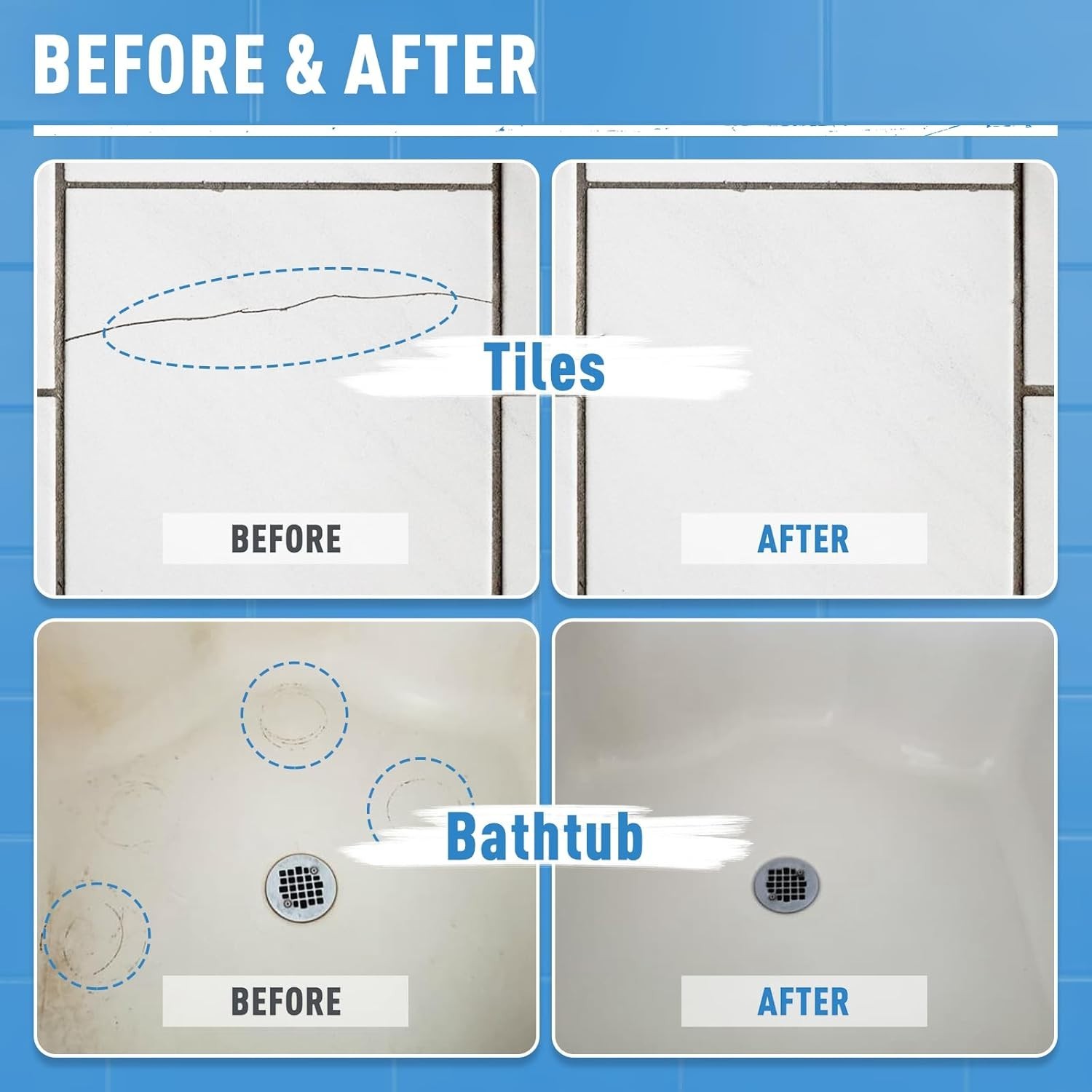 QuickFix White Porcelain & Tile Repair Kit