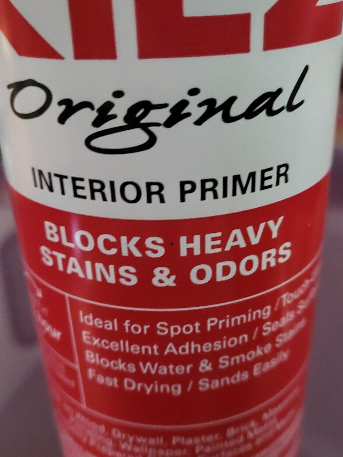 Original 13 Oz. White Interior Primer Spray, Sealer, and Stain Blocker