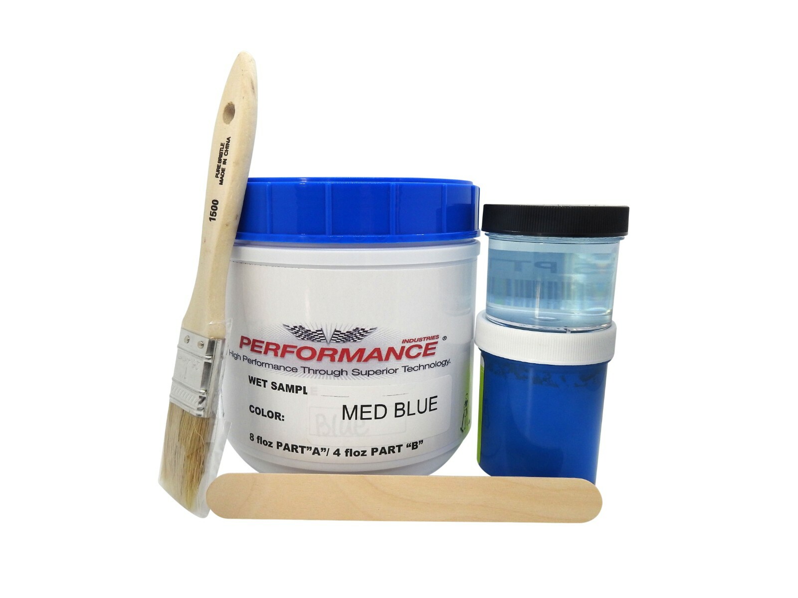 Epoxy Coat Mini Wet Sample Floor Coating Kit 4-6 sq. ft. 9.7 mil with 1/4″ flake