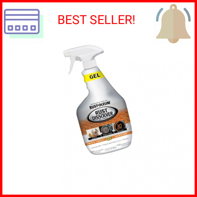 Rust-Oleum 300112 Rust Dissolver Gel, 32 oz