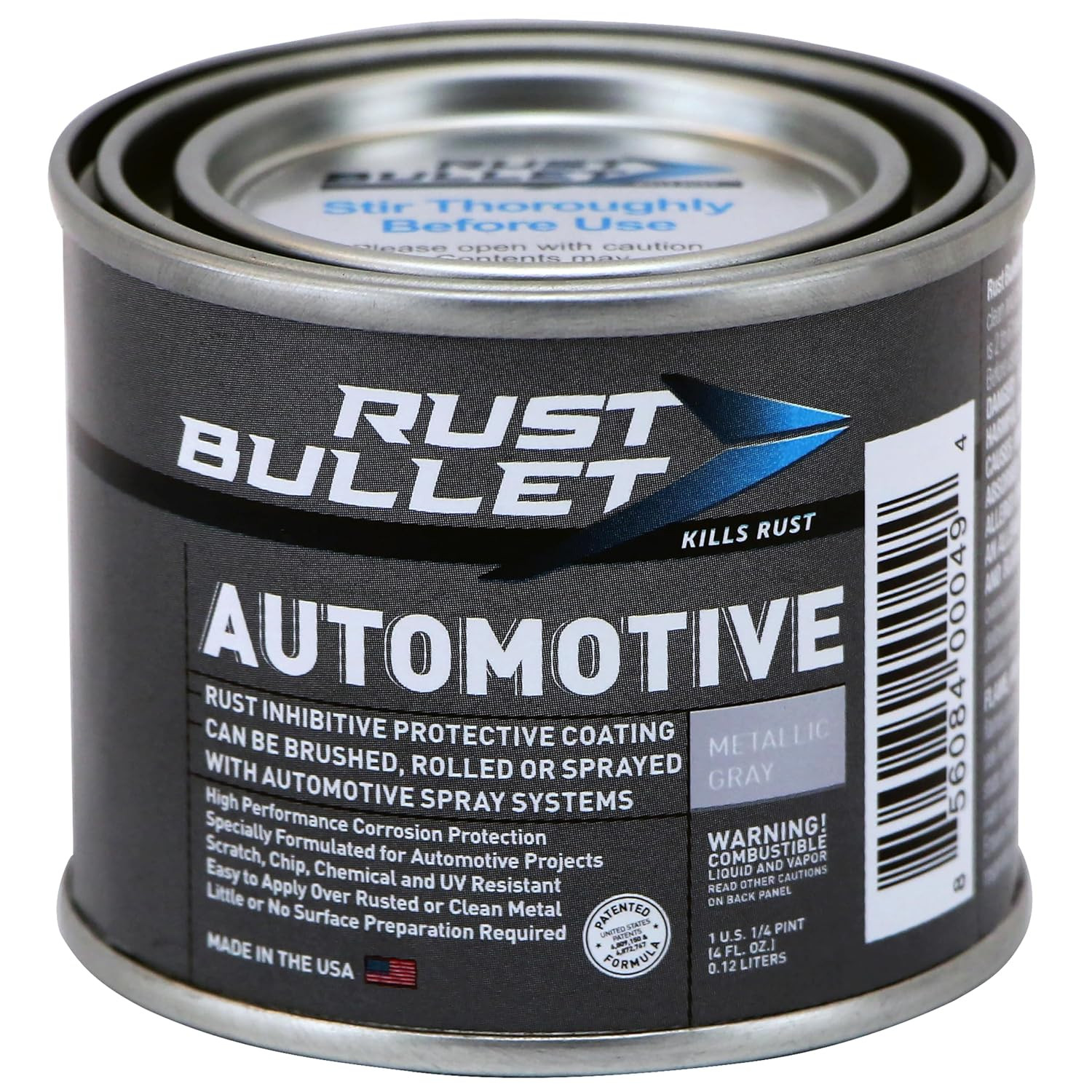 Recubrimiento protector e inhibidor de óxido para automoción – Gris metalizado –