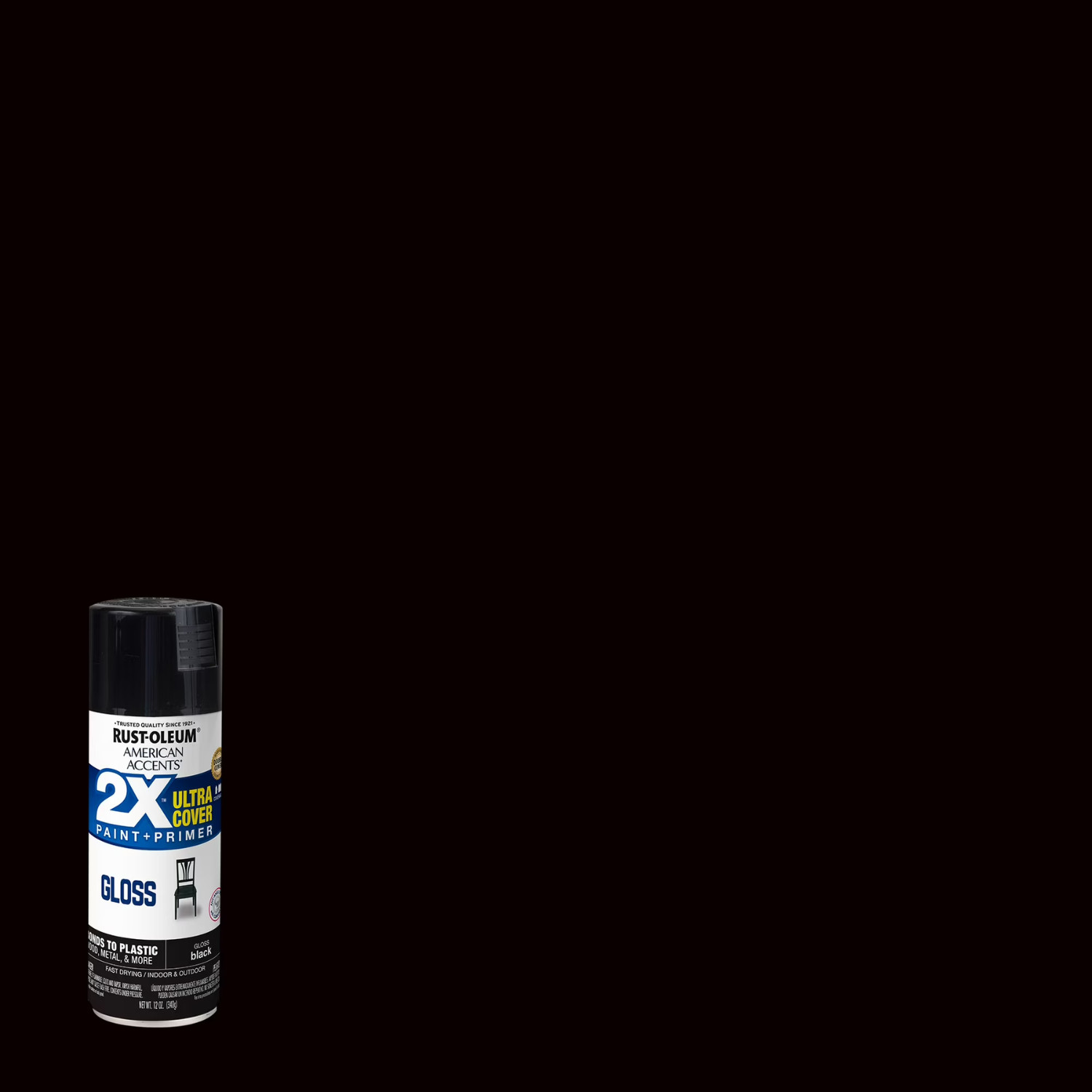 (6 PACK) American Accents 2X Ultra Cover Gloss Spray Paint, 12 oz, MultiColor