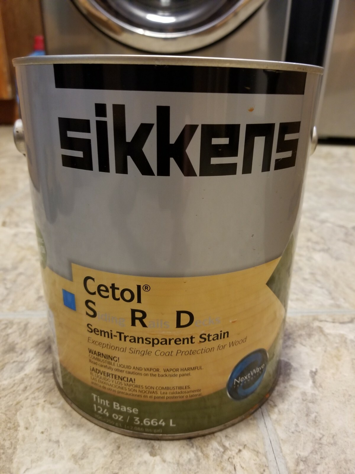 Sikkens Cetol SRD Semi-Transparent. 1 Gallon. New