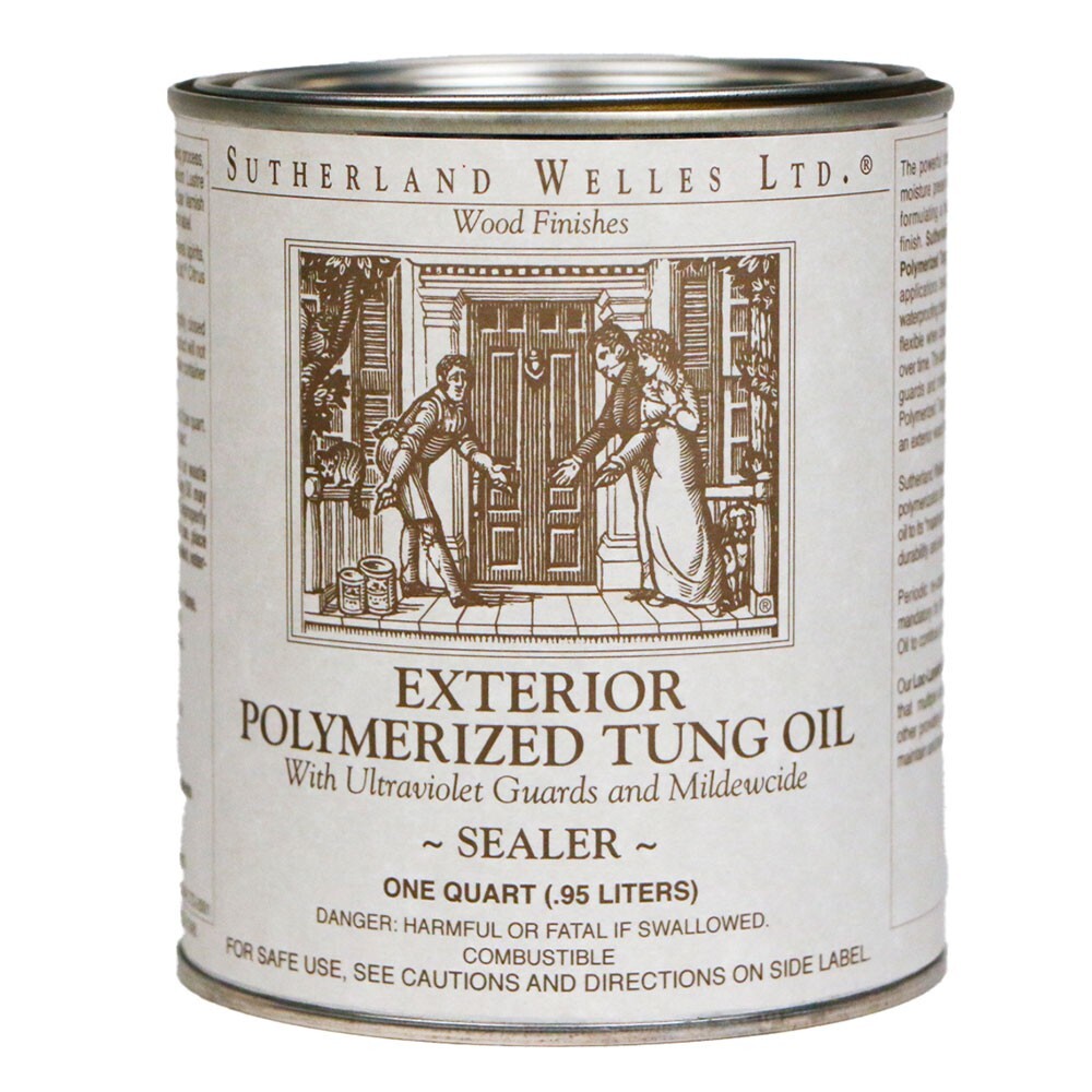 Sutherland Welles Ltd. Exterior Polymerized Tung Oil Sealer – 1 Quart
