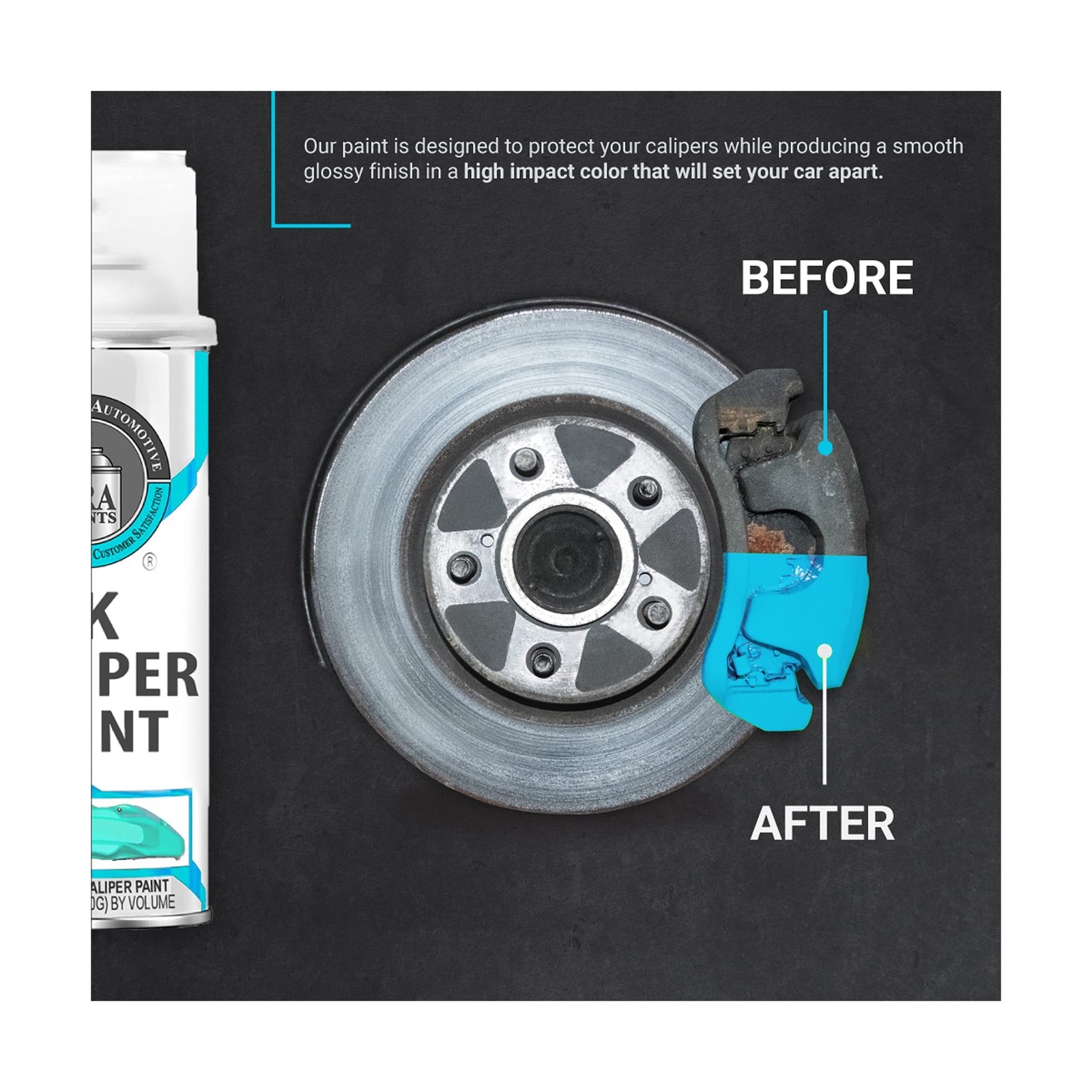 ERA Paints 2K Brake Caliper Paint Kit – Blue | High-Gloss Spray, 500°