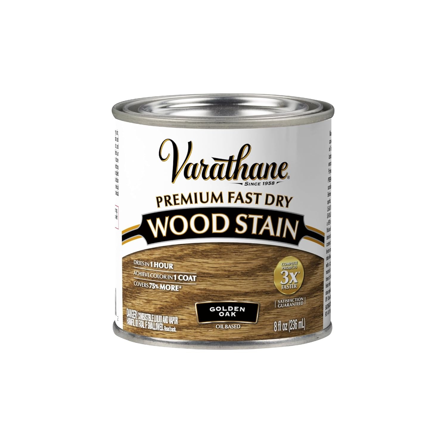 Varathane Premium Fast Dry Wood Stain 0.25 Quart Golden Oak Interior Fast