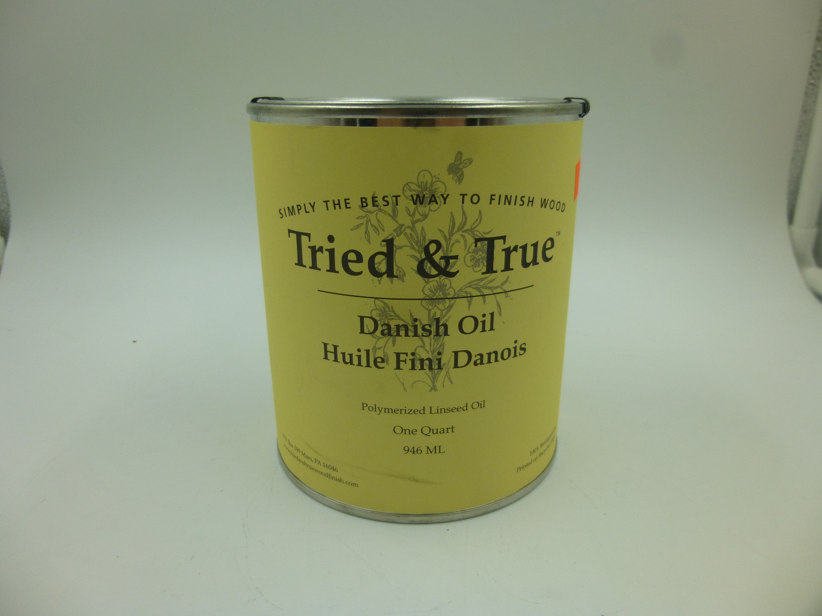 1 QUART OF TRIED & TRUE DANISH OIL POLYMER LINSEED OIL WOOD FINISH / PROMPT SHIP
