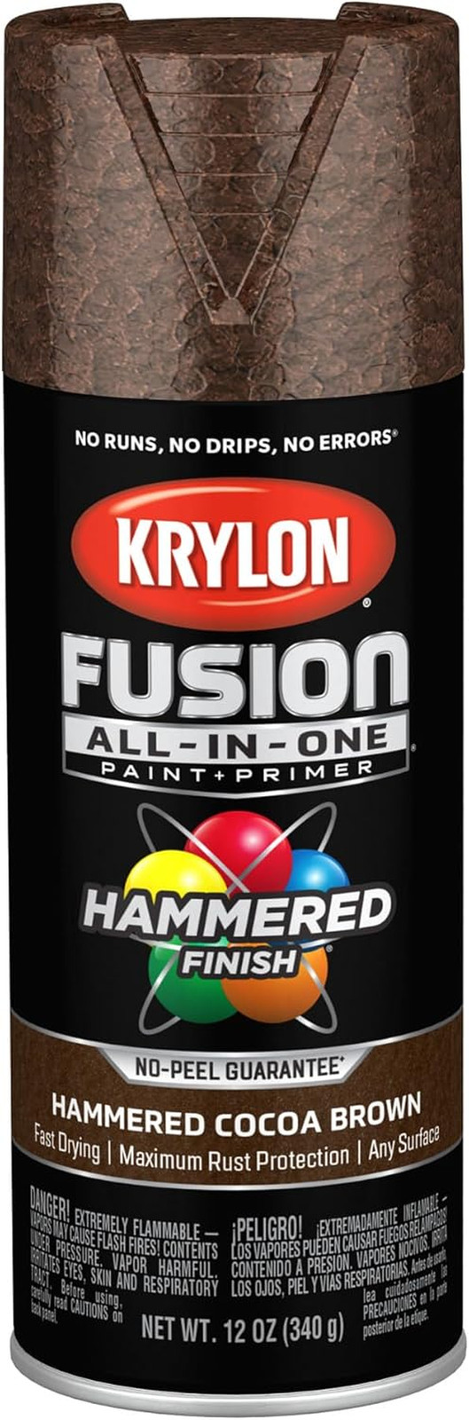 Fusion All-In-One, Hammered, Cocoa Brown, 12 Oz