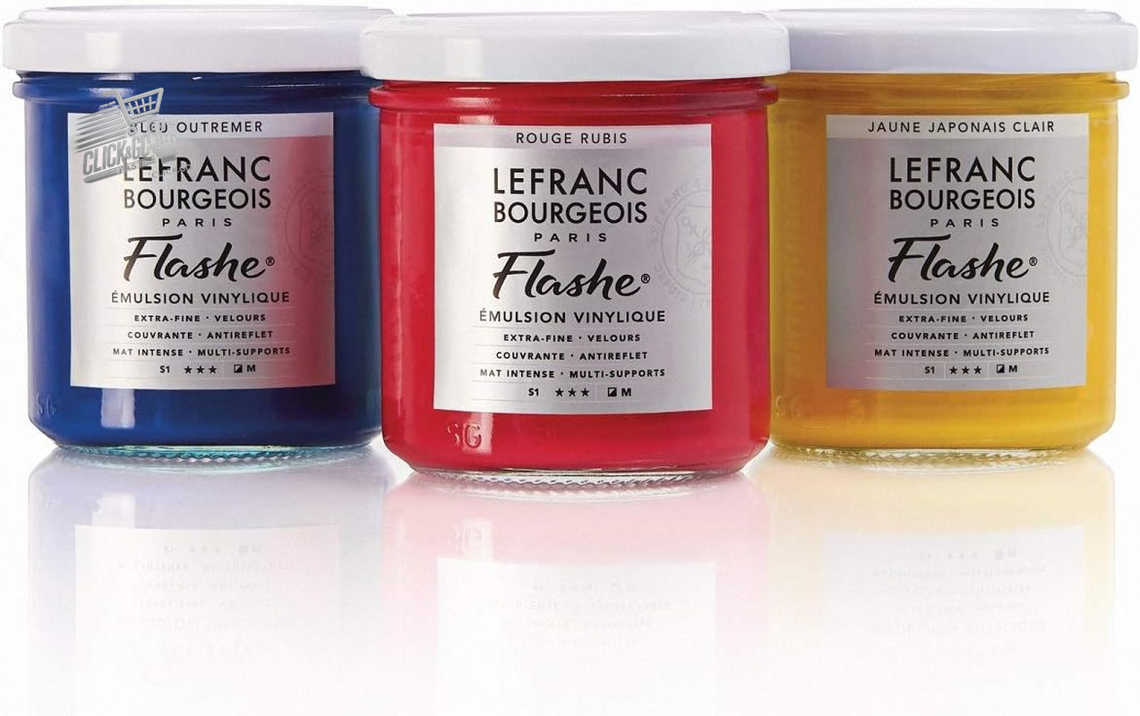 LB ACRYLIC FLASHES 125ML RED FLUORESCENT FLARE ARTISTS COLOR VINYL
