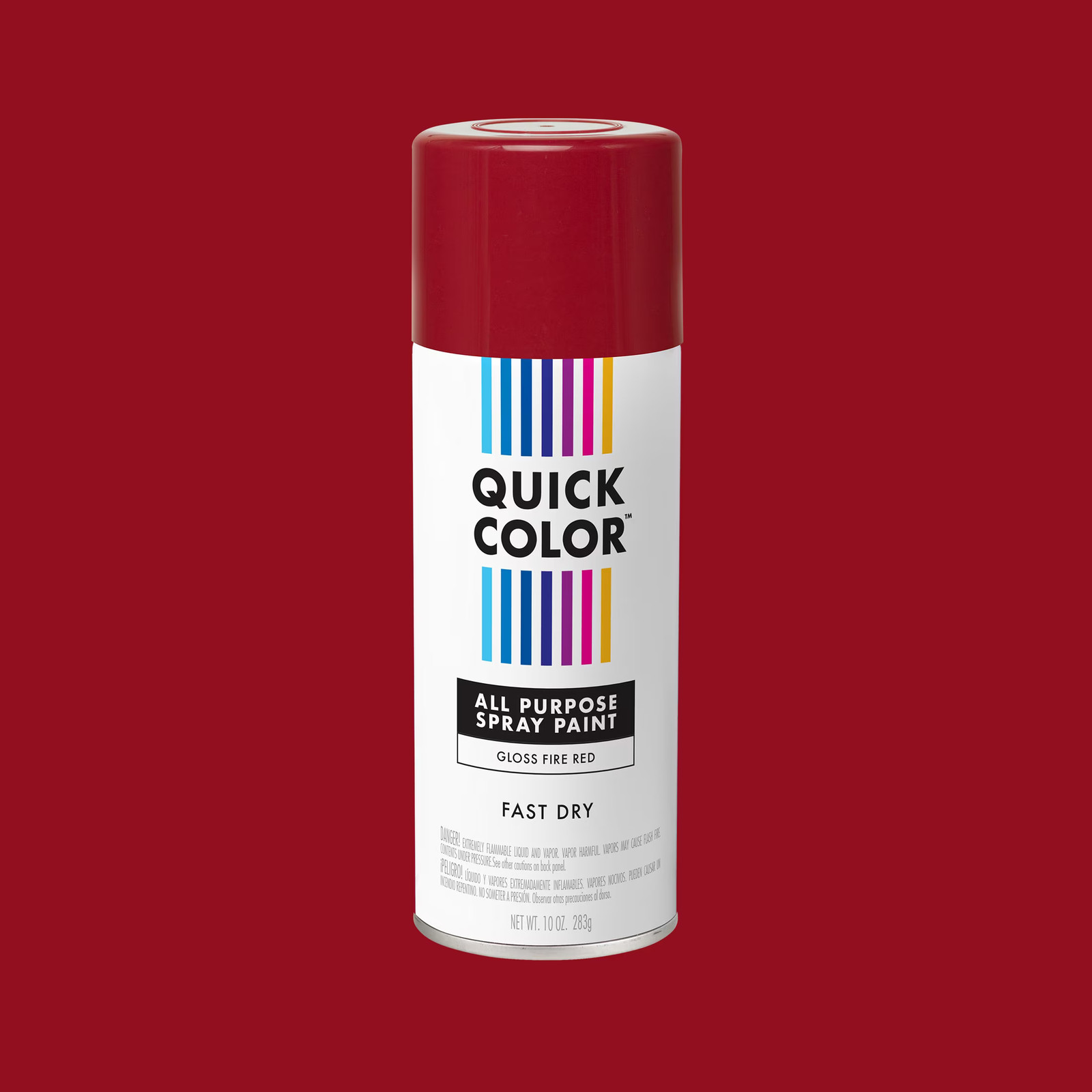 Fire Red Gloss Enamel Spray Paint 10 oz