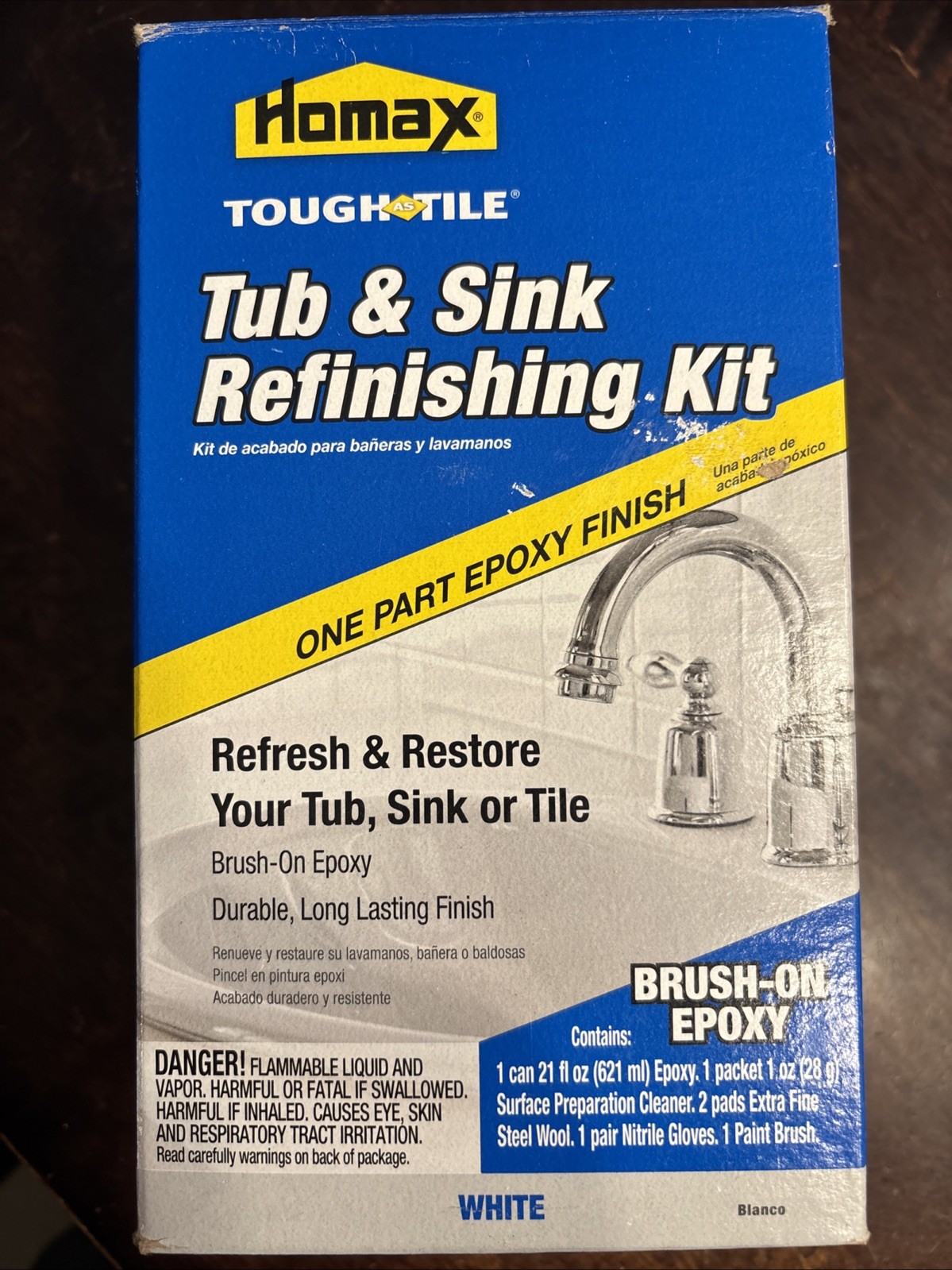 Homax Tough as Tile Tub, Sink, and Tile Refinishing Kit
