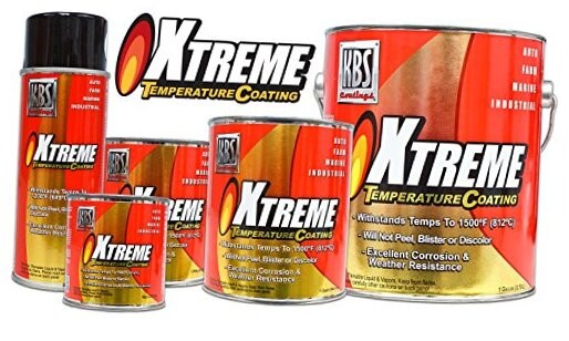 65306 Xtreme Temperature Coating – 1 Pint 16 Ounce (Pack of 1) Rocket Red