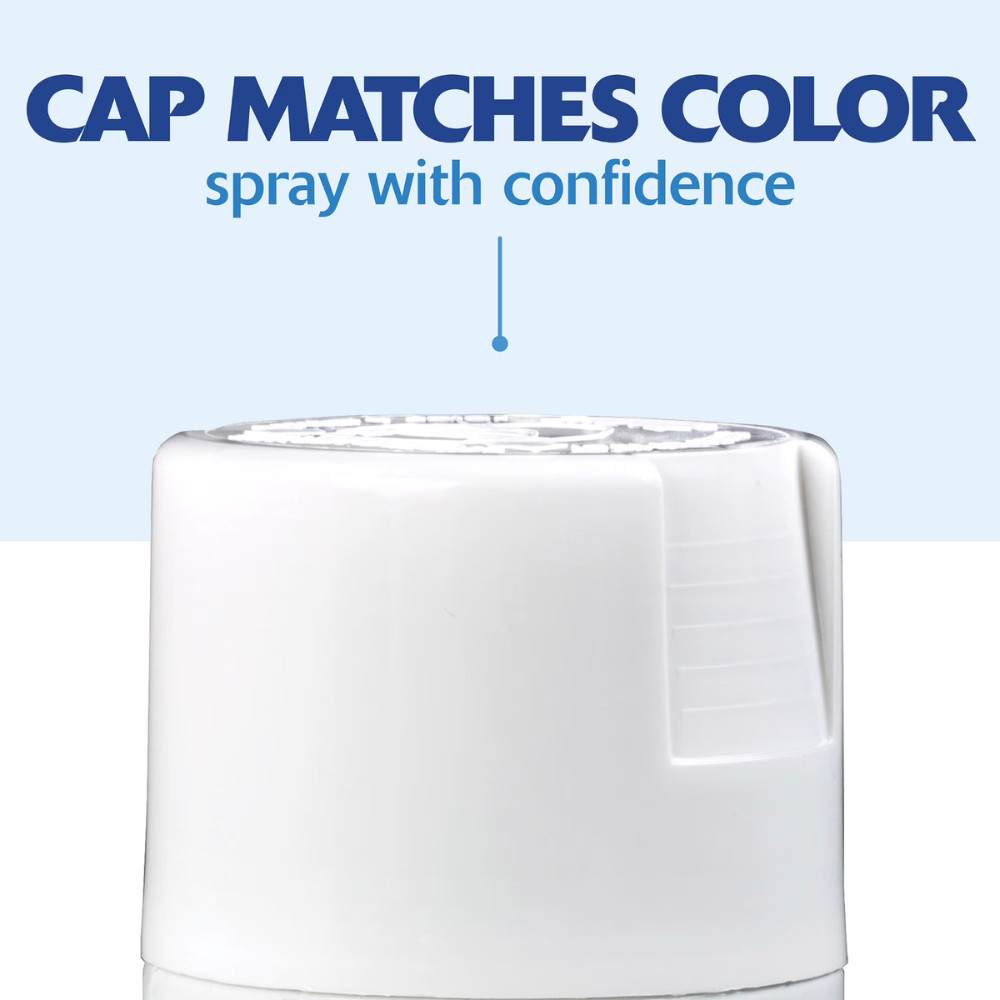 Rust-Oleum White Spray Paint, 2X Ultra Cover High Gloss, Multi-Surface, 6 Pack