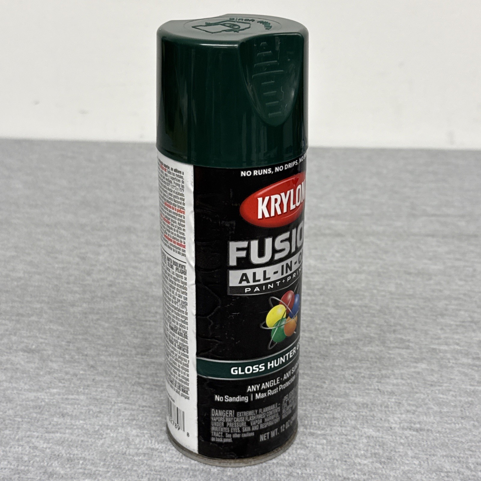 Hunter Green Spray Paint 12 Ounce Indoor Outdoor Strong Adhesion No Peel