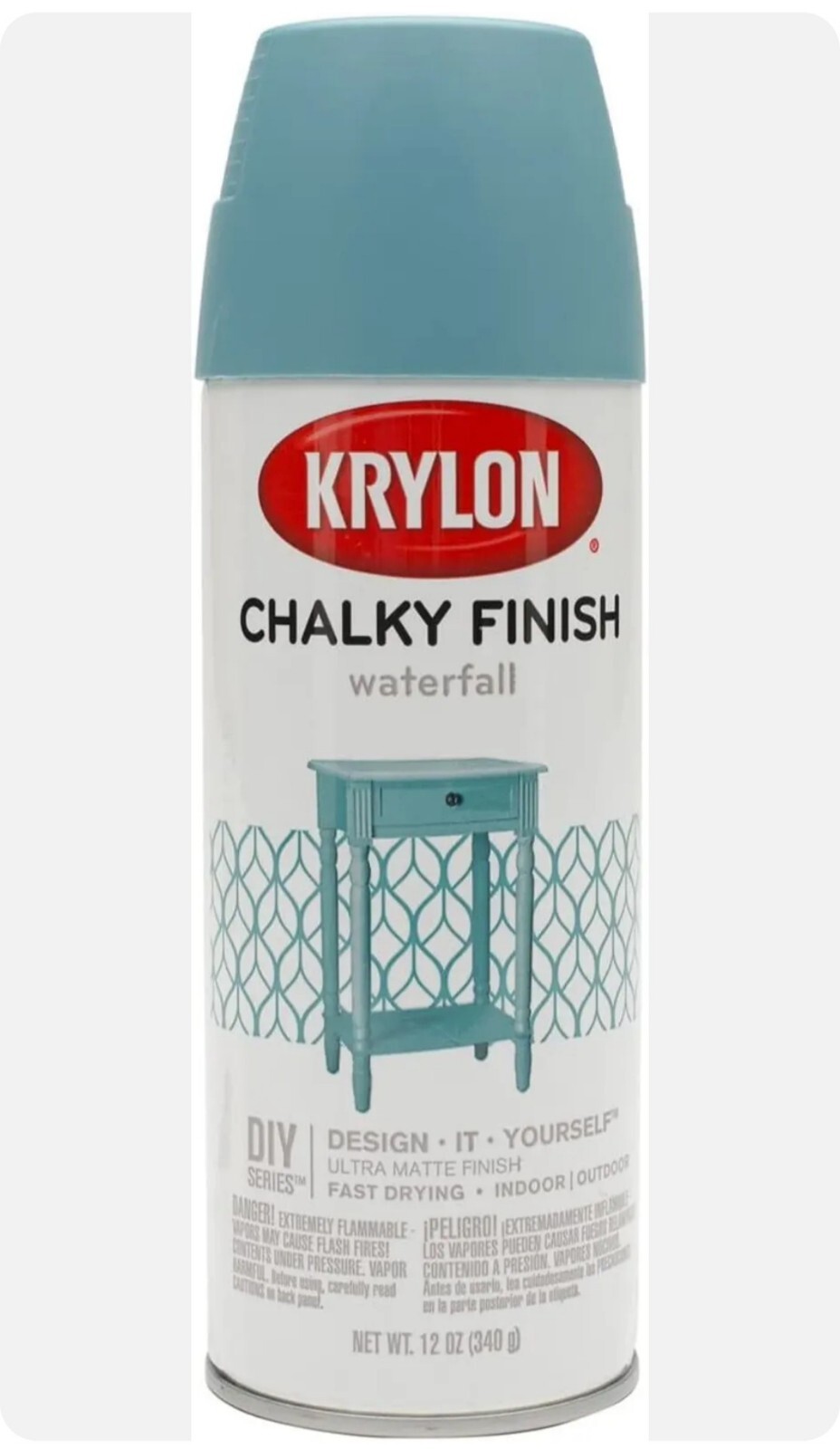 Krylon K041120007 Spray Paint, 12 Ounce (Pack of 1), Waterfall, 12 Oz