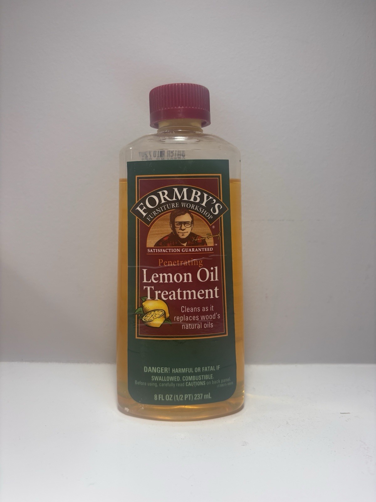 Formby’s Penetrating Lemon Oil Treatment 90% Full 8 oz Opened