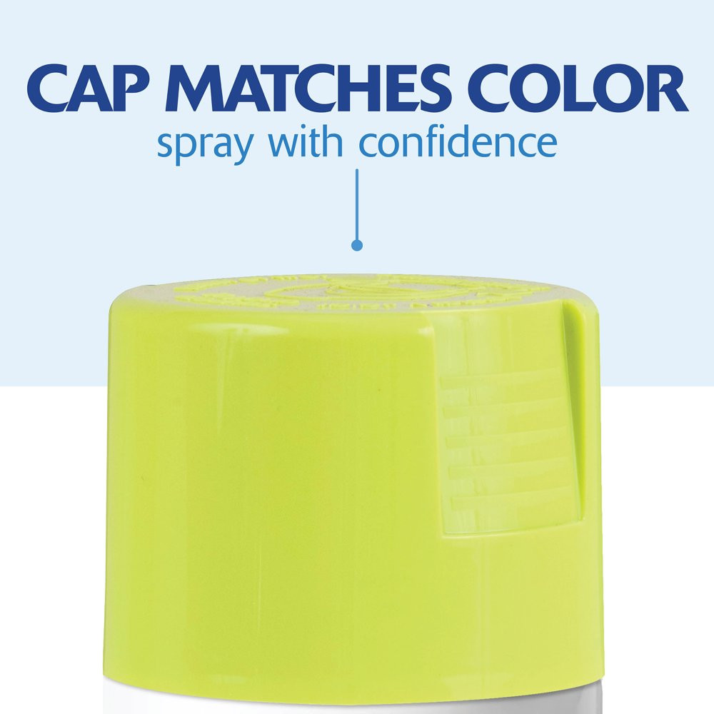 Multi-Surfaces 2X Ultra Cover Gloss Key Lime Spray Paint & Primer Smooth Look