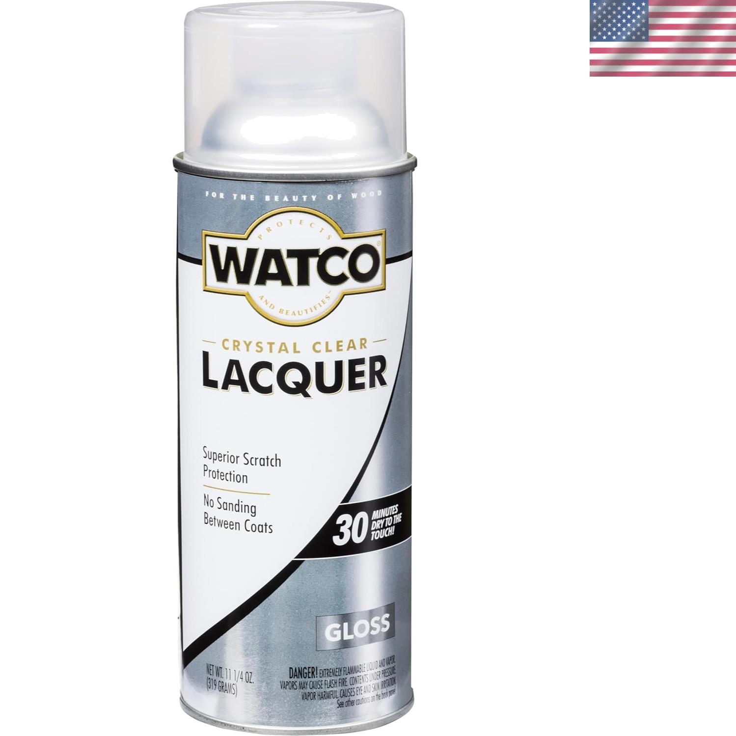 Durable 11.25 Oz Spray Lacquer – Gloss Finish for Ultimate Wood Protection