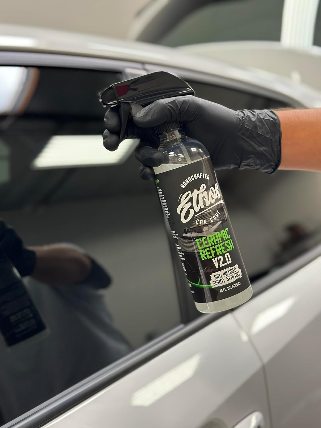 Ethos Ceramic Refresh – Ceramic Spray Sealant & Topper for Instant Gloss and 6+