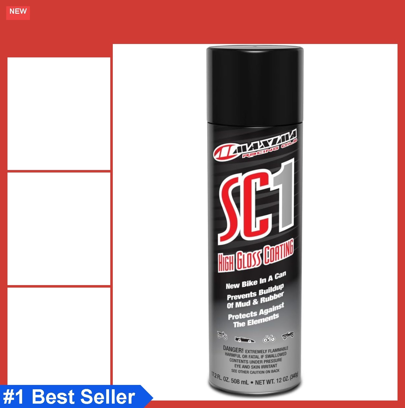 High Gloss Clear Coat Spray 17.2 oz Plastic Fiberglass Paint Protection