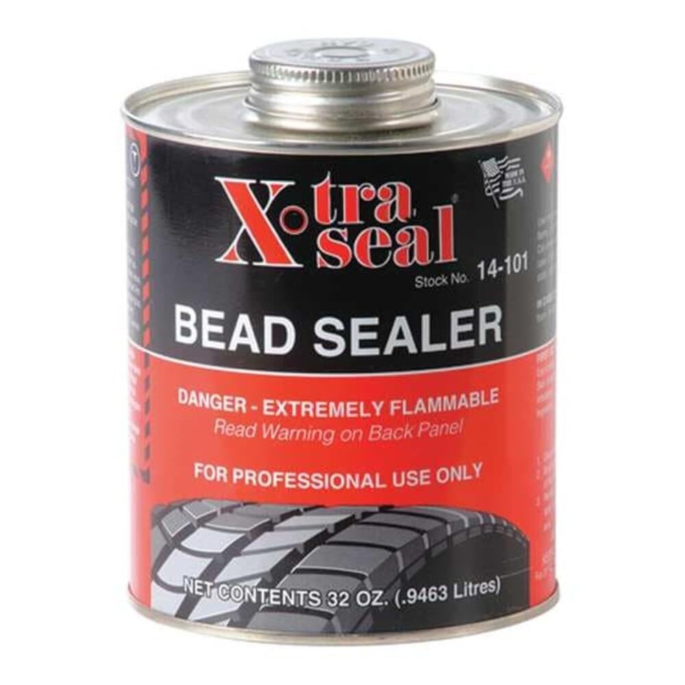 X-Tra Seal Tire Bead Sealer, 32 oz Can, Liquid, Black 800530-1 Each