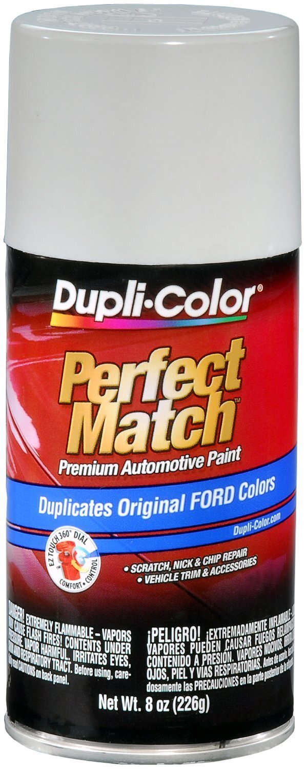 Dupli-Color (EBFM02297-6 PK Oxford White Ford Exact-Match Automotive Paint -…