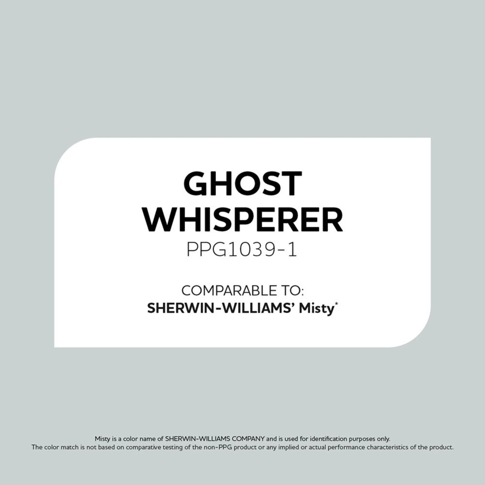 Spred Grab-N-Go Ghost Whisperer / Gray Blue Flat Interior Paint with Primer, 1